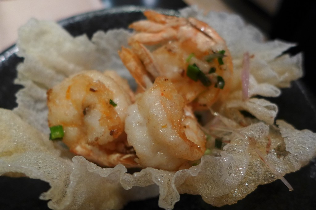Crevettes poivre et sel © GP