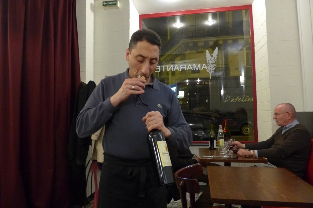 Mouloud Haddaden au service © GP