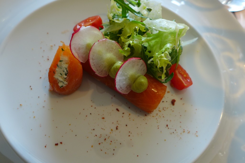 Cannelloni de saumon au brebis © GP