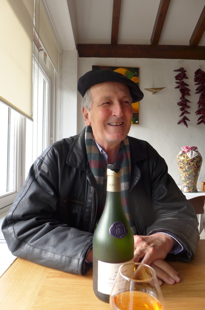 André Darraïdou et la prune de Brana © GP