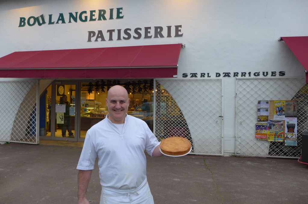 Benat et son gâteau basque © GP