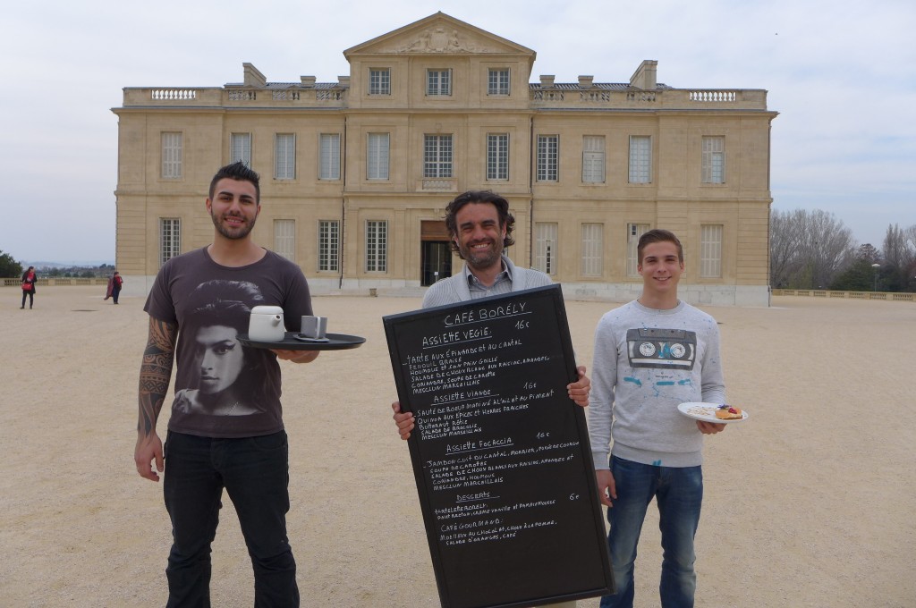 Ariel Lorin et son équipe © GP