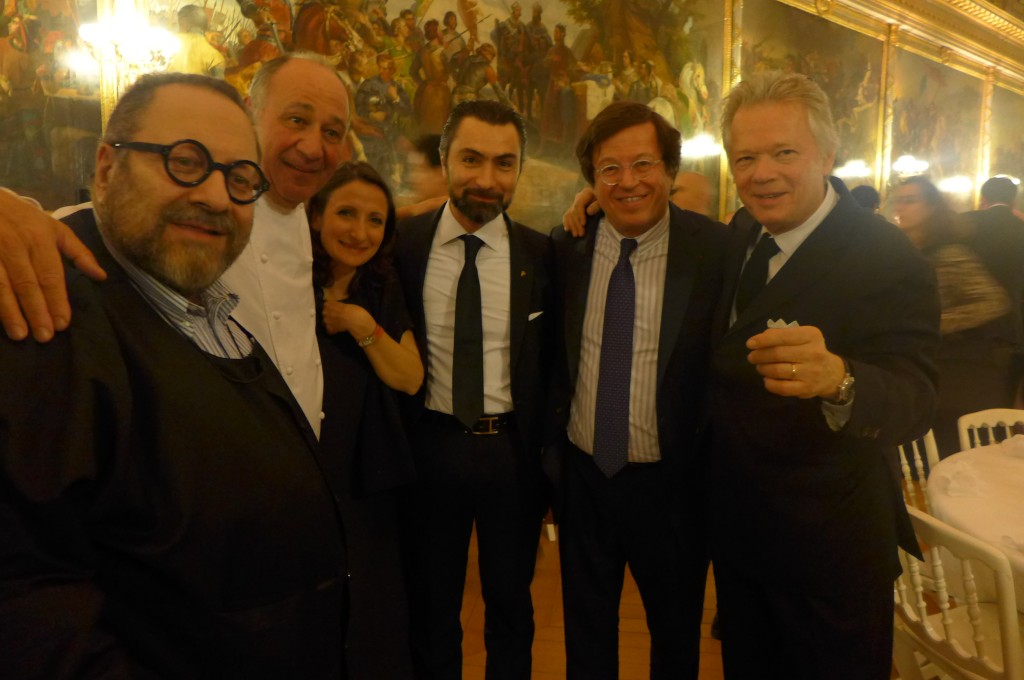 Guy Job, Marc Haeberlin, Sophie Pic, David Sinapian, Michel Bernardaud, GP © GP