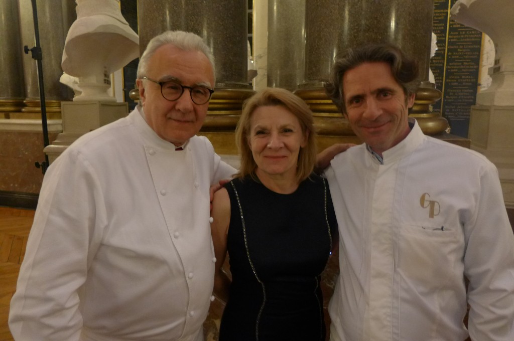 Alain Ducasse, Catherine Pégard, Gérald Passédat © GP