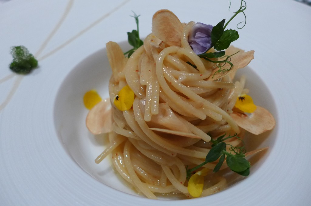 Spaghetti ail, huile d'olive © GP