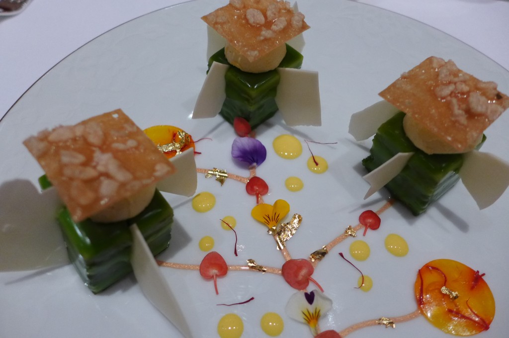 Thé Matcha, safran, citron © GP