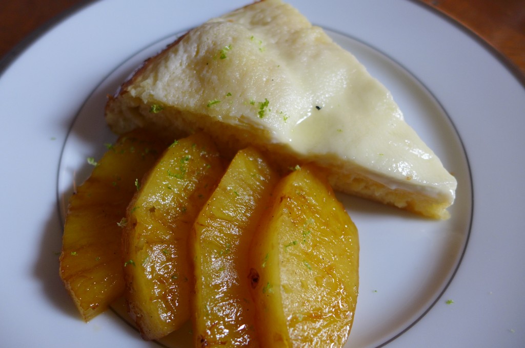 Galette bressanne et ananas © GP