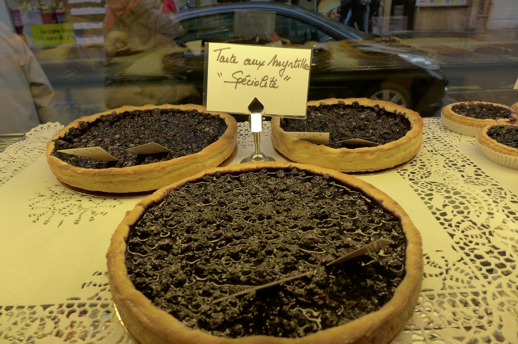 Tarte aux myrtilles © GP