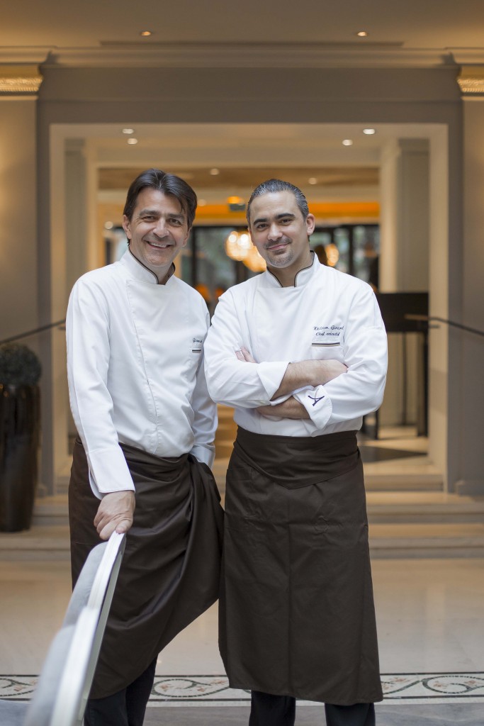 Yannick Alléno et William Girard © DR