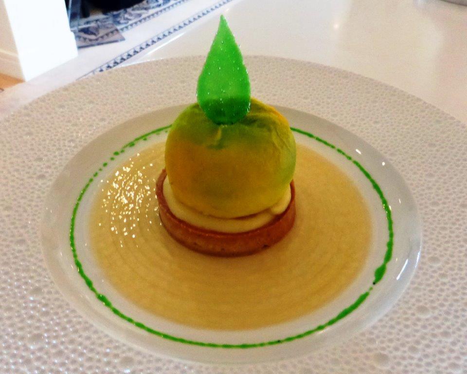 Tarte au citron yuzu © AA