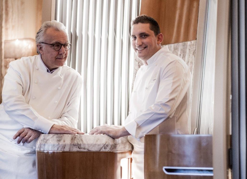 Alain Ducasse et Dominique Lory © Pierre Monetta