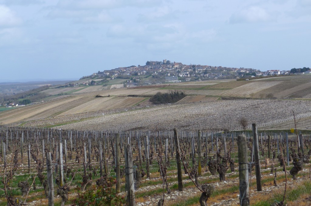 Le village de Sancerre vu de Chavignol © GP