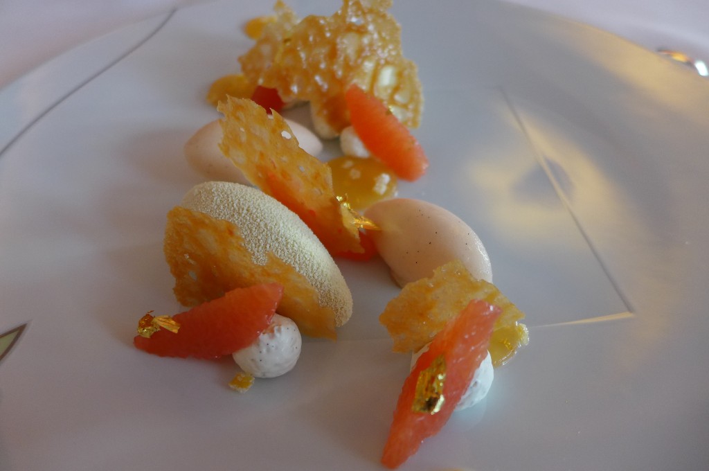 Entremet pamplemousse vanille © GP
