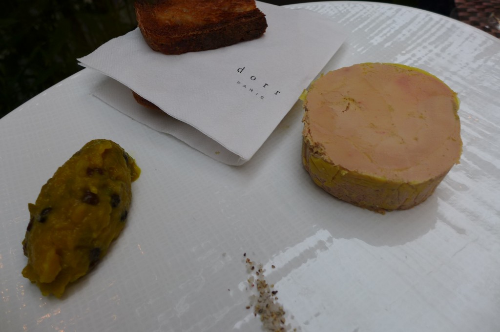 Foie gras et son chutney © GP