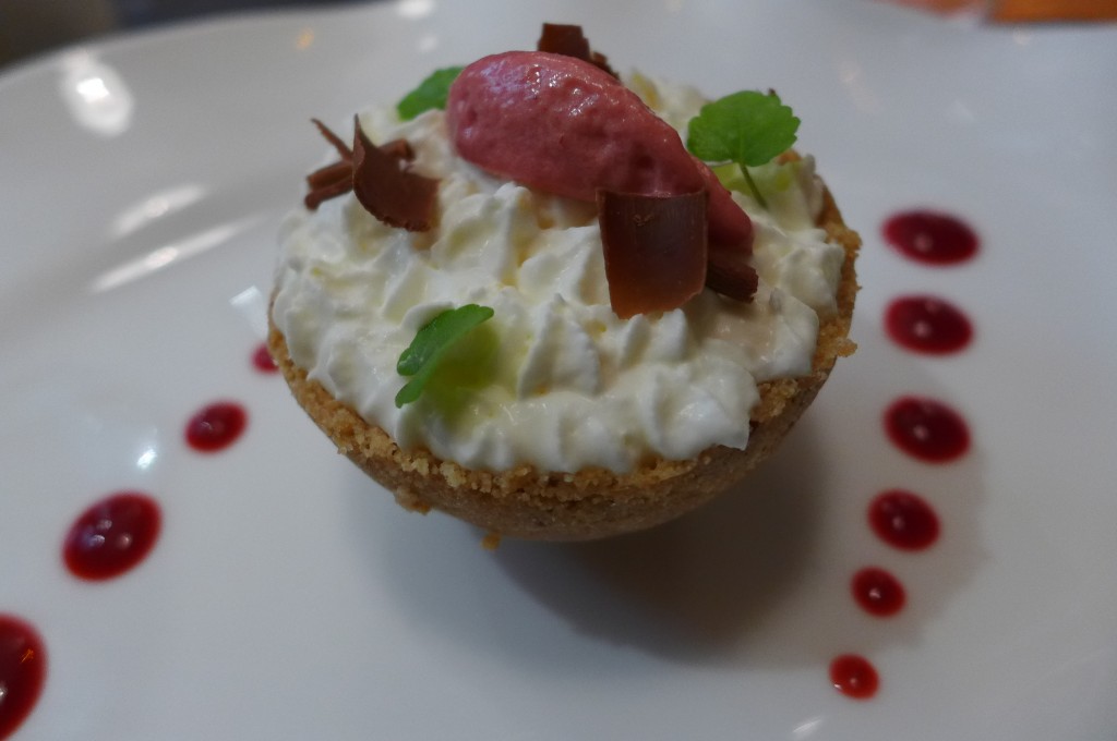 Cheese-cake citron et fruits rouges © GP