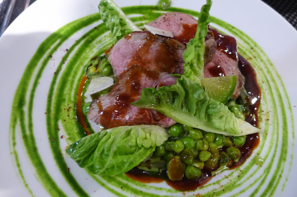 Agneau et petits pois © GP