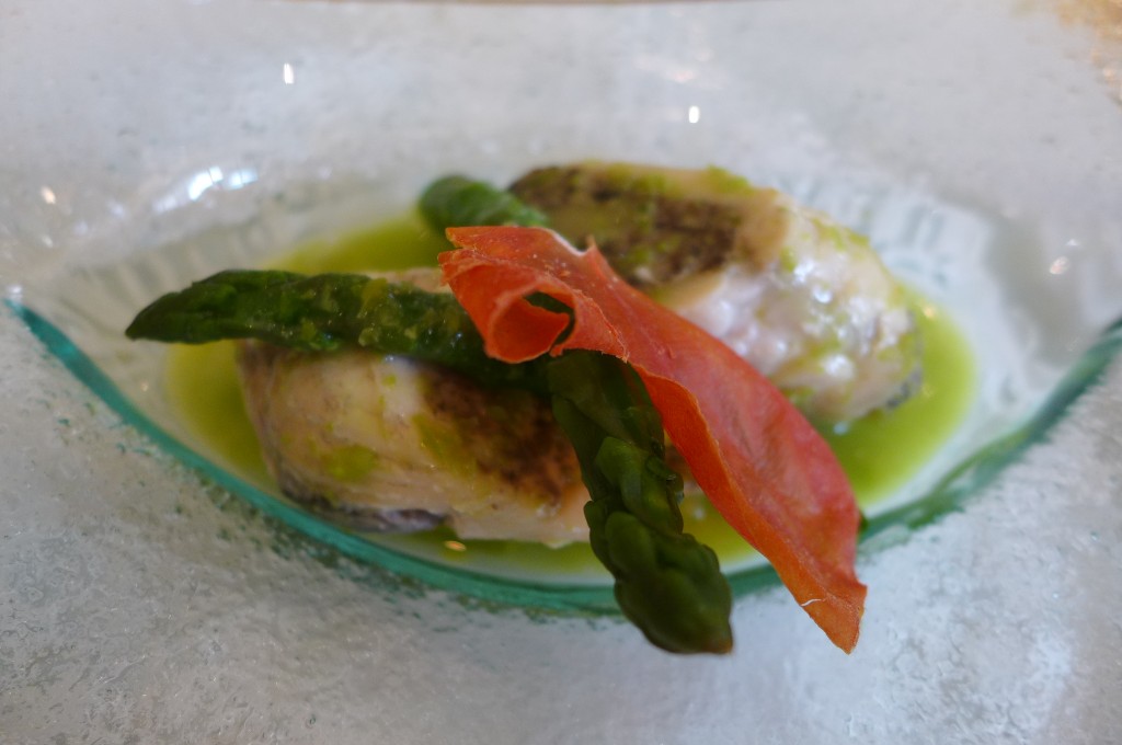Turbot aux asperges © GP