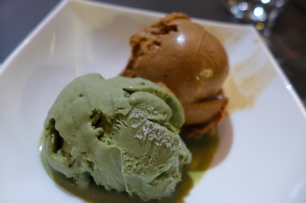 Glace pistache, chocolat © GP