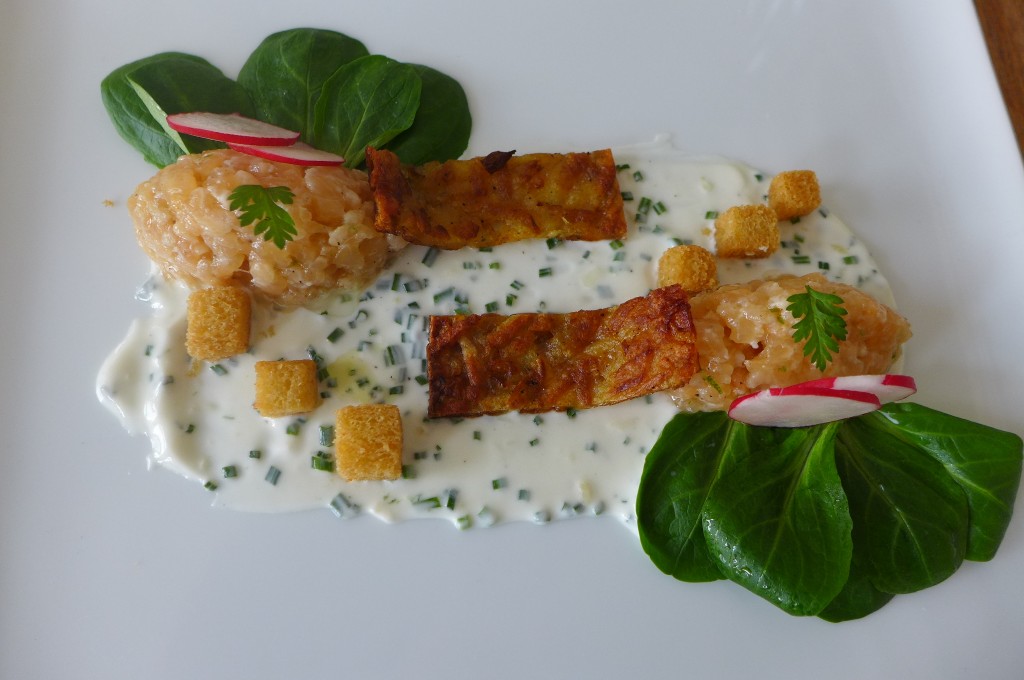 Tartare d'omble chevalier © GP