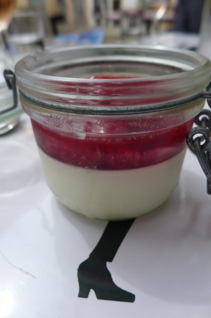 Panna Cotta aux fraises © GP