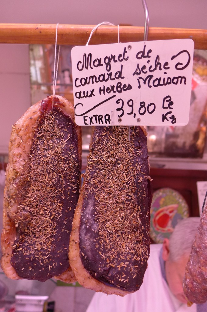 Magret séché aux herbes © GP