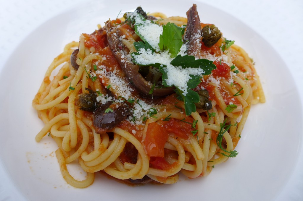Spaghetti à la puttanesca © GP