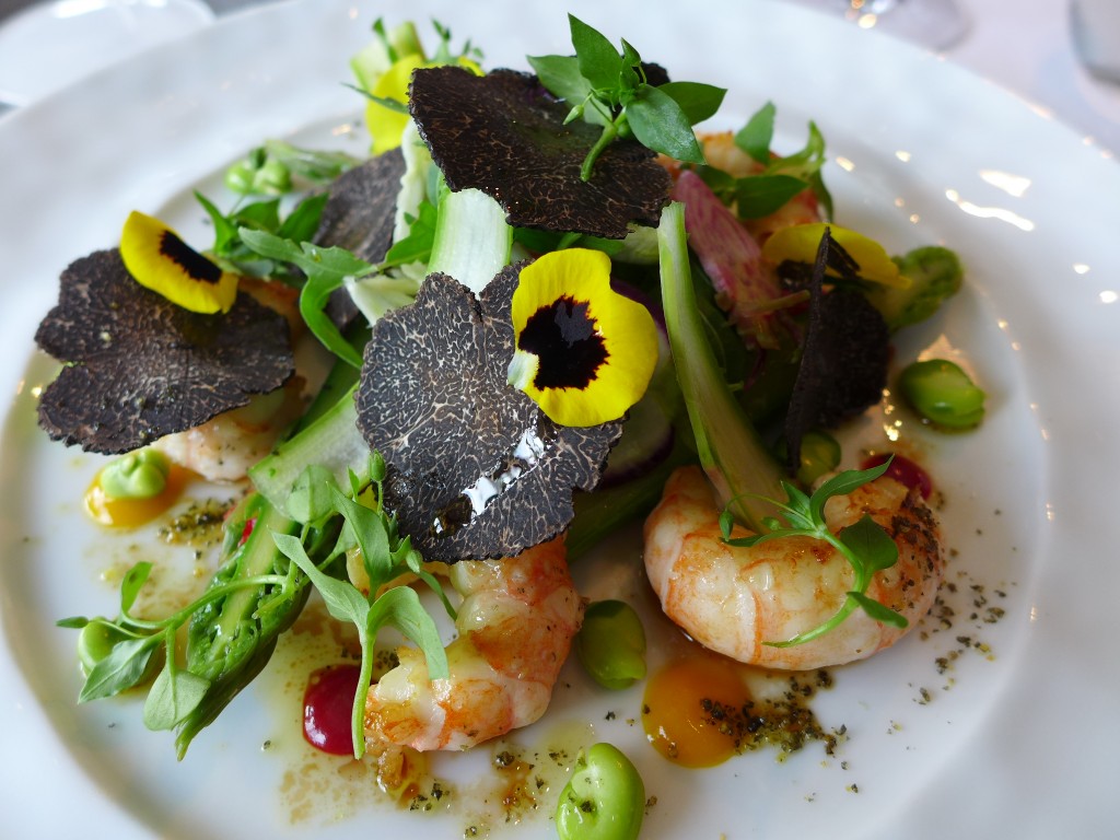 Salade de langoustines © GP