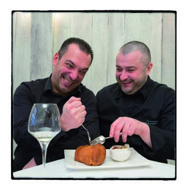 Thomas Quilbeuf et Gregory Page aux Messugues © Maurice Rougemont