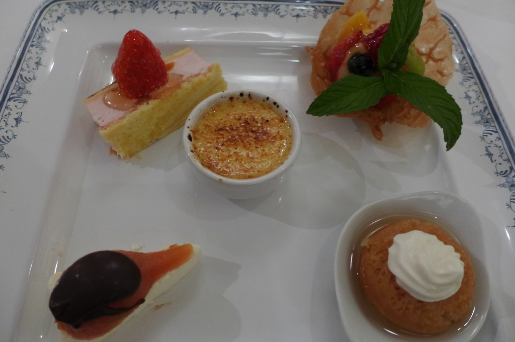 Les desserts © GP