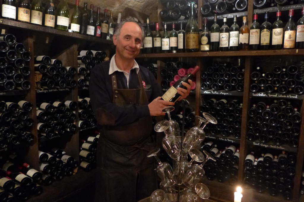 Eric Pasquet en cave © GP