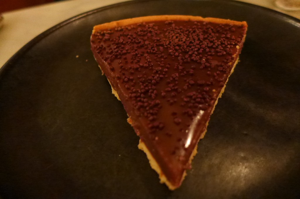 Tarte chocolat-noisette © GP