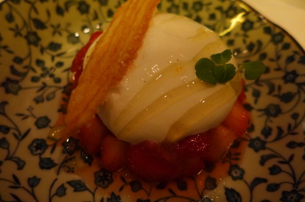 Fraises et sabayon yuzu © GP