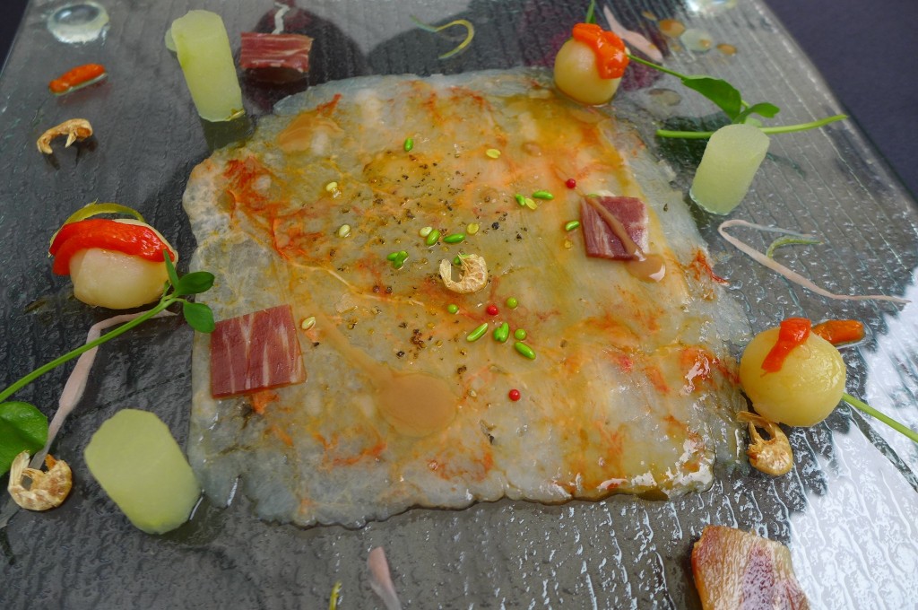 Carpaccio de crevettes © GP