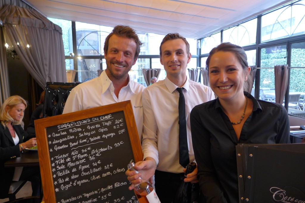 Ronan et le service © GP
