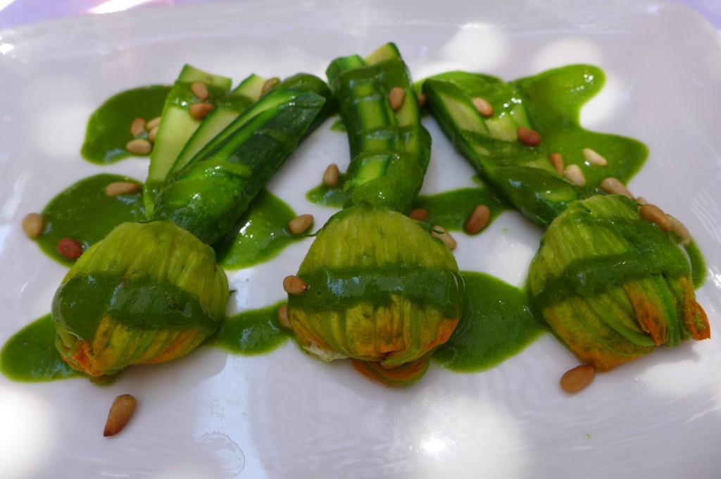 Courgettes fleurs © GP