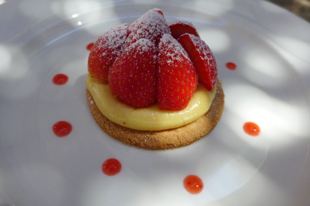 Tarte aux fraises © GP