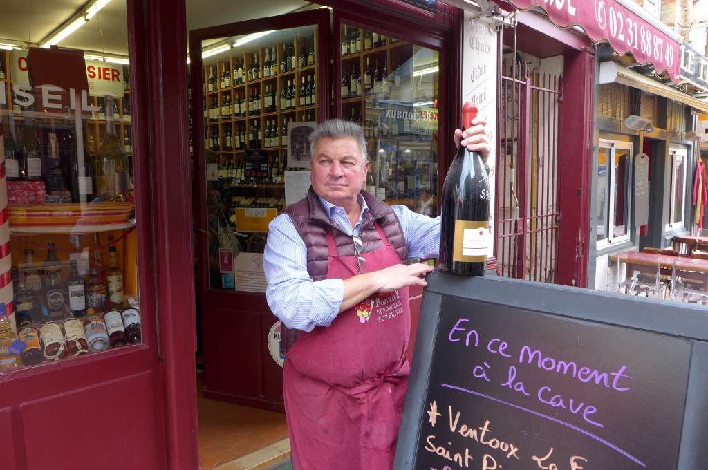 Gérard Bazire dans la rue © GP