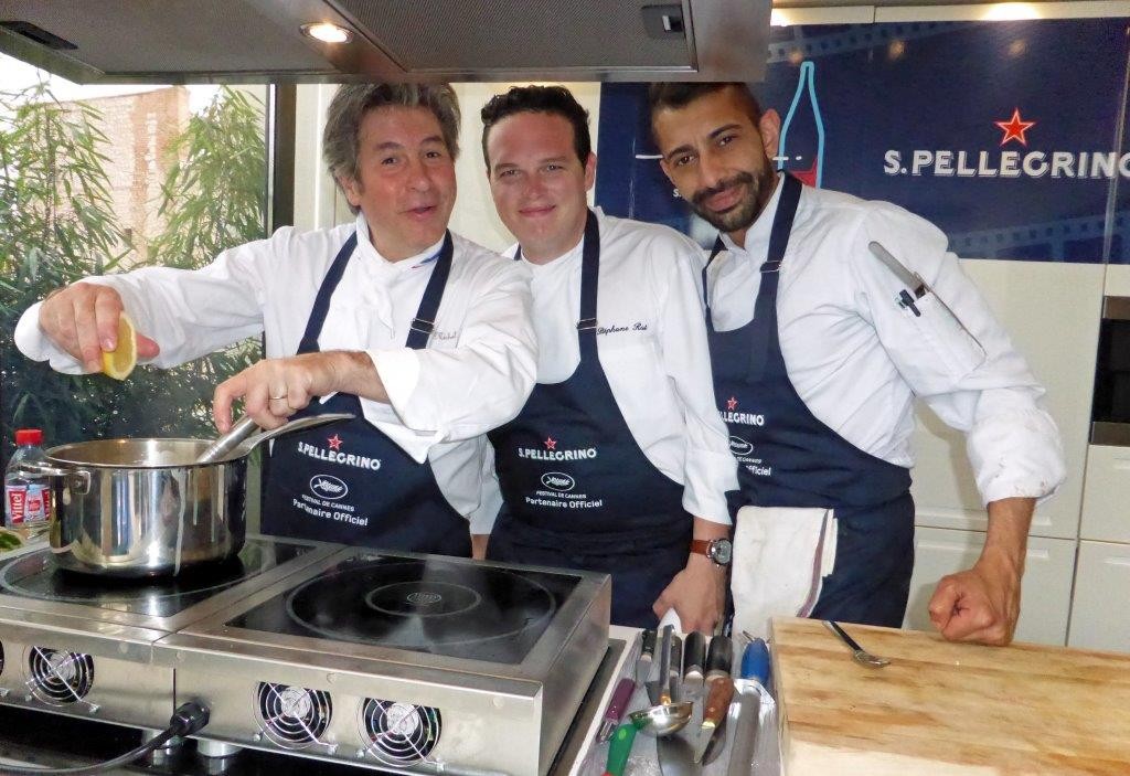 Michel Roth et son staff © AA