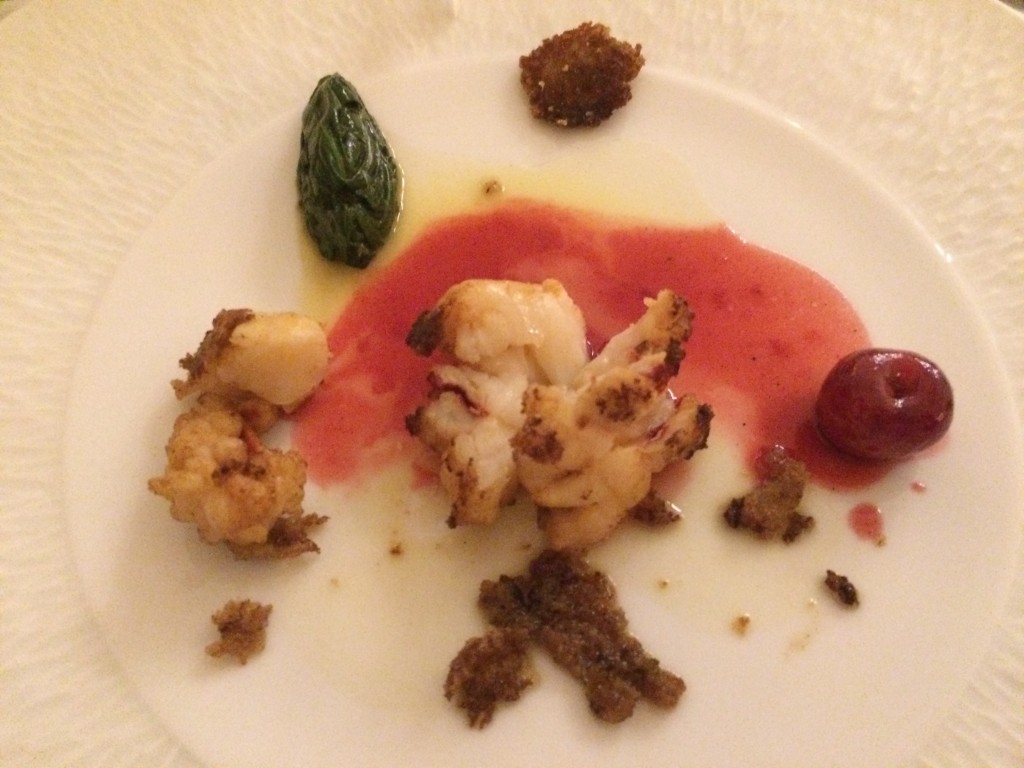 Homard aux cerises © GP
