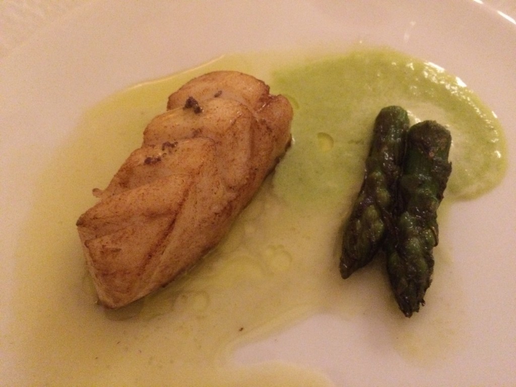 Centrolophe aux asperges © GP
