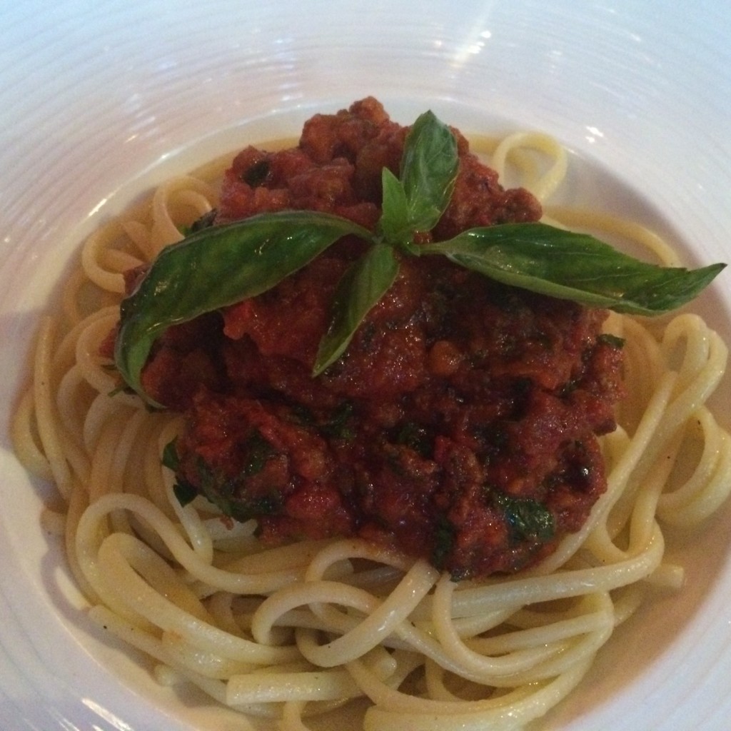Linguine comme à Bologne © GP