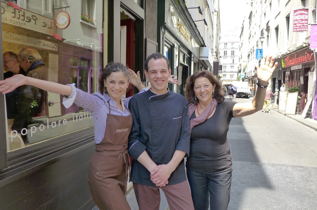 Matteo Montis et le service © GP