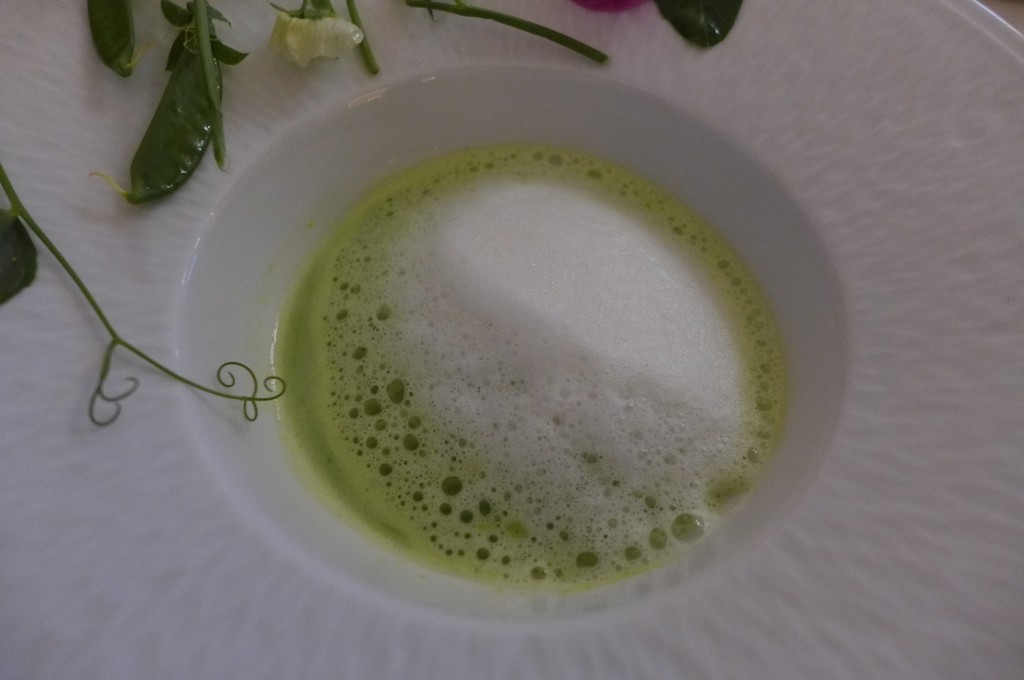 Velouté de petits pois © GP