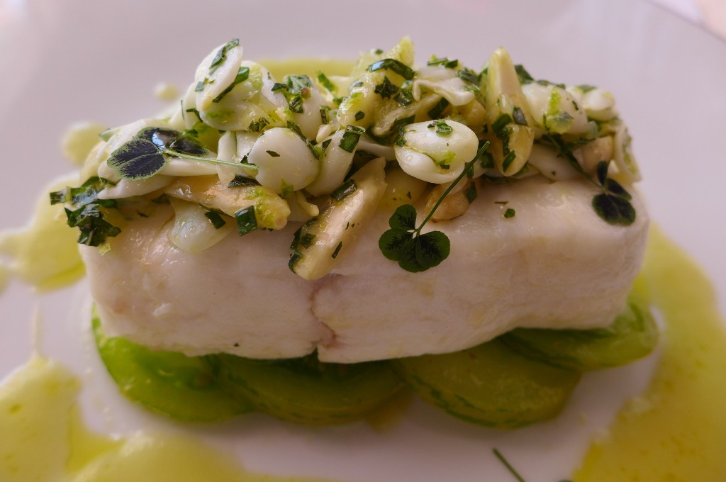 Turbot à la tomate Green Zebra © GP