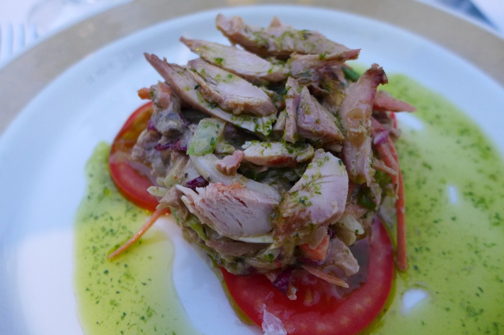 Salade perdreau © GP