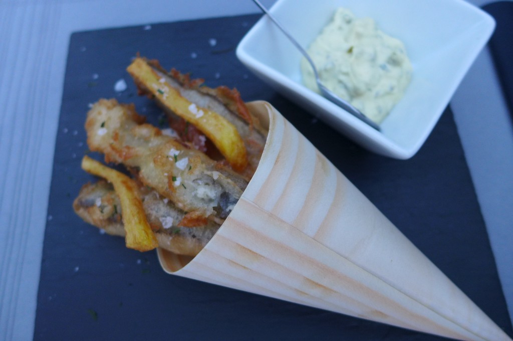 Fish & chips de tanche © GP