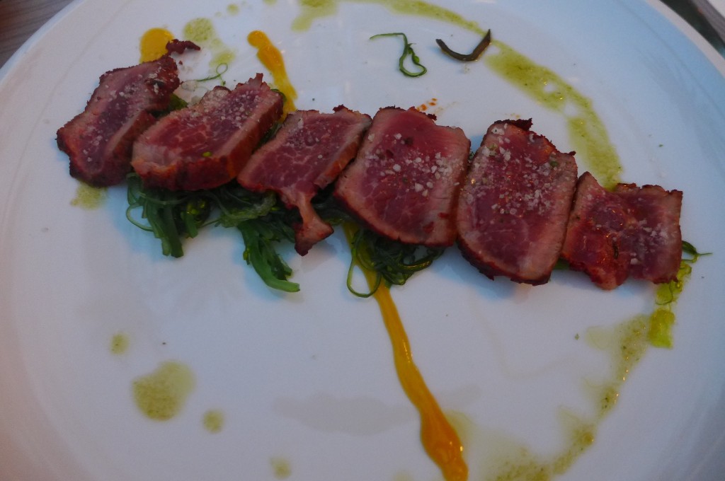 Tataki de porc ibérique © GP