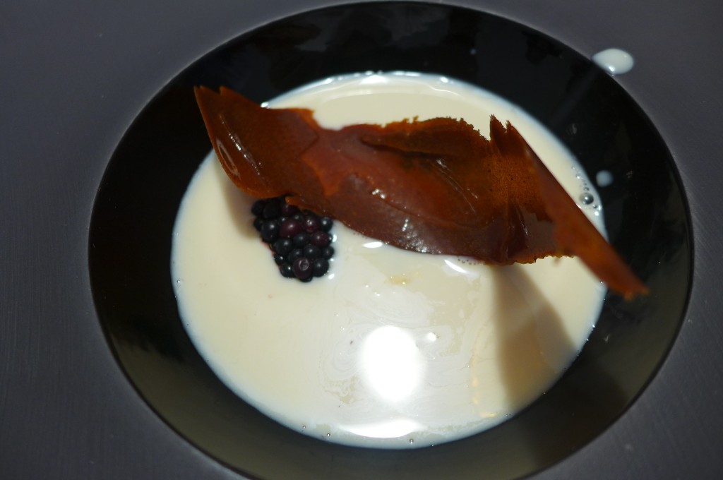 Fruits rouges et soupe © GP