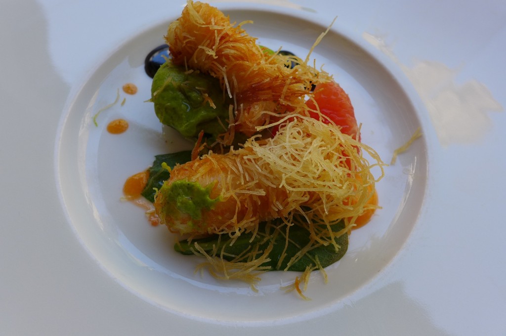 Langoustine en kadaïf © GP