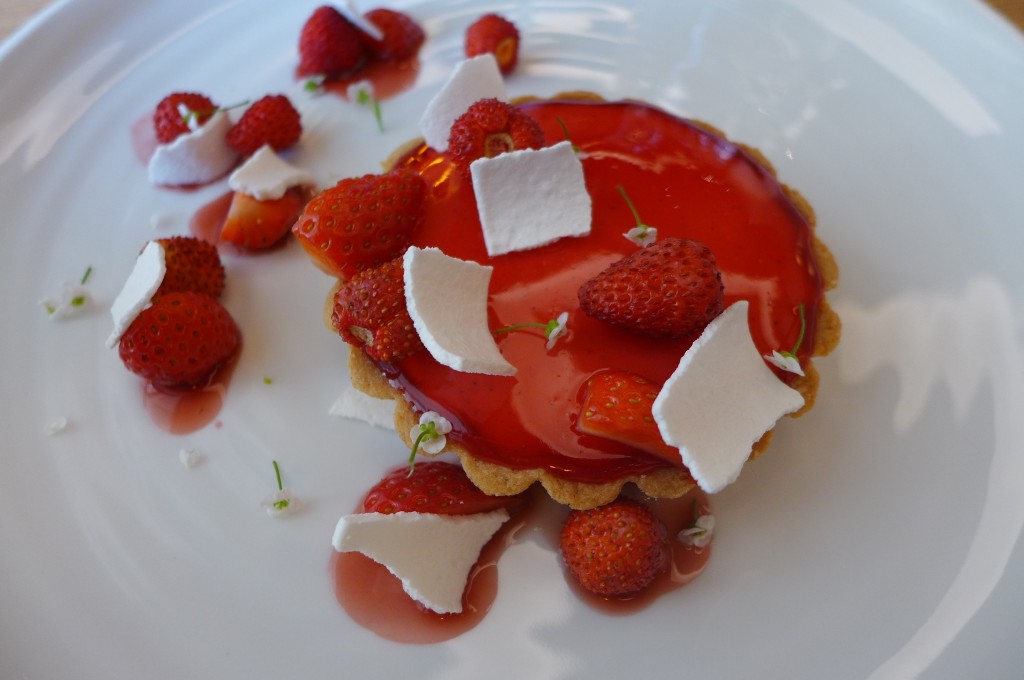 Douceur aux fraises des bois © GP